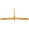 Ekena Millwork Bellingham Rough Sawn Timber Gable Bracket, Western Red Cedar, 84"W x 49"H x 4"D x 4"F, 14/12 Pitch GBW084X49X0404BEL00RWR - alternate 3